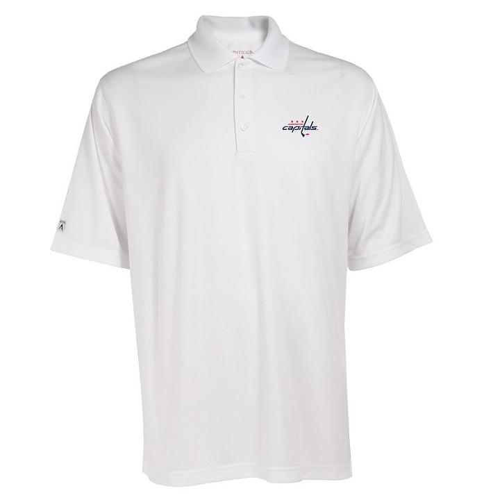 Men's Washington Capitals Exceed Performance Polo, Size: Medium, White