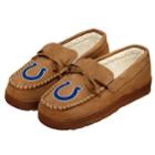 Men's Forever Collectibles Indianapolis Colts Moccasin Slippers, Size: Small, Multicolor