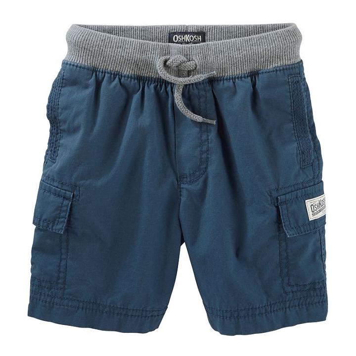 Oshkosh B'gosh, Boys 4-8 &reg; Cargo Shorts, Boy's, Size: 6, Med Blue