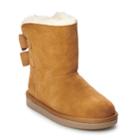Koolaburra By Ugg Attie Girls' Winter Boots, Size: 4, Med Brown