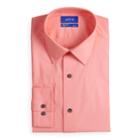 Men's Apt. 9&reg; Slim-fit Flex Collar Dress Shirt, Size: 17 36/37, Lt Orange