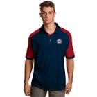 Men's Antigua Winnipeg Jets Century Polo, Size: 3xl, Blue (navy)