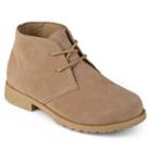 Journee Milo Boys' Chukka Boots, Boy's, Size: 1, Beig/green (beig/khaki)