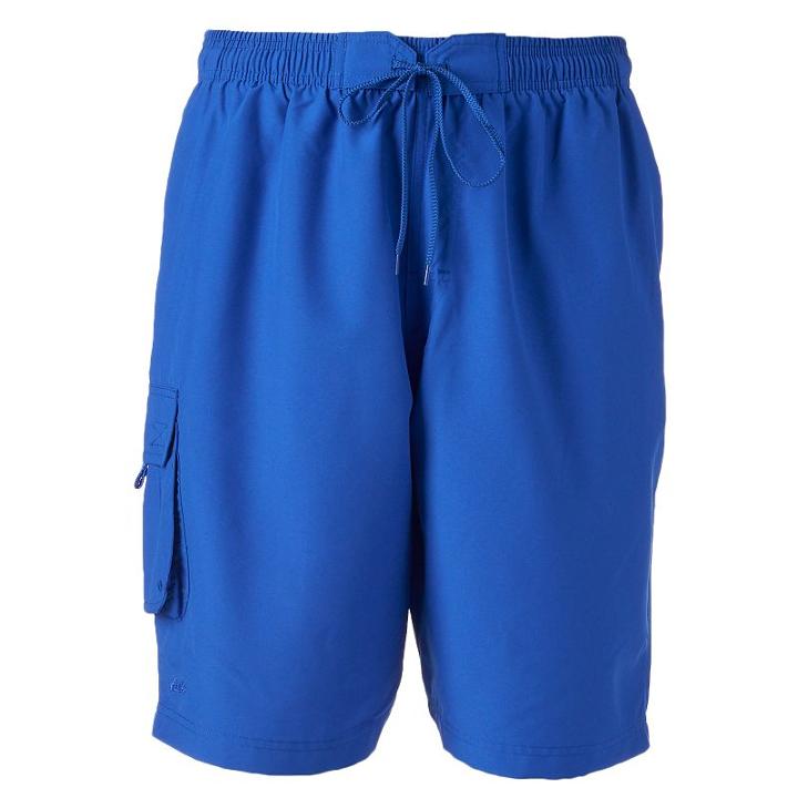 Dolfin Classic-fit Board Shorts - Men, Size: Medium, Blue Other