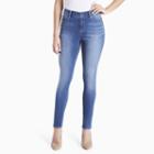 Women's Gloria Vanderbilt Jessa Curvy Skinny Jeans, Size: 10 Avg/reg, Blue Other