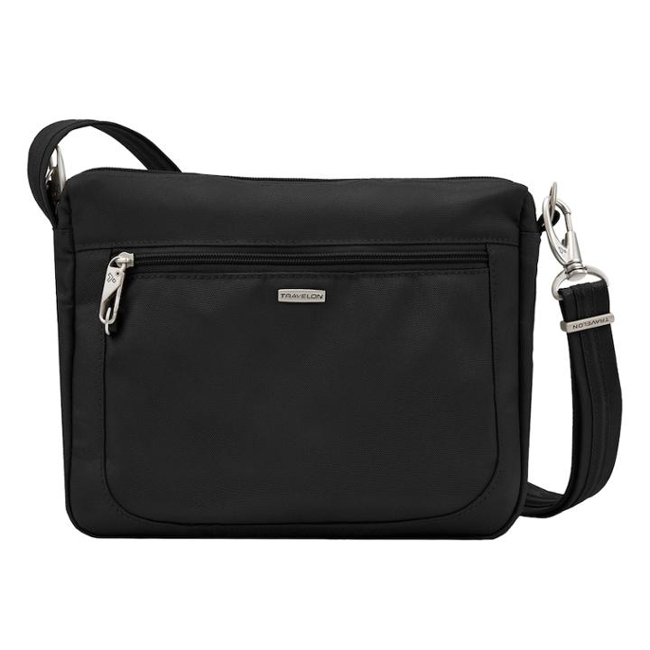 Travelon Anti-theft Classic East-west Crossbody Bag, Women's, Black