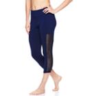 Women's Gaiam Lacie Yoga Mid-rise Capri Leggings, Size: Xs, Lt Brown