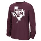 Men's Adidas Texas A & M Aggies Preferred Logo Long-sleeve Tee, Size: Xl, Red