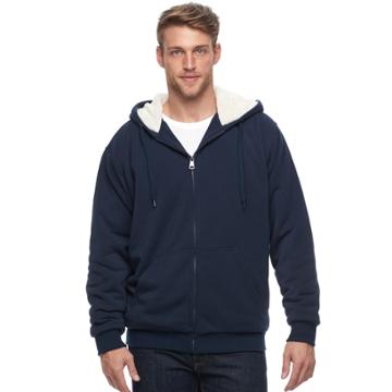 Big & Tall Victory 40 Sherpa-lined Fleece Jacket, Men's, Size: Xl Tall, Blue (navy)