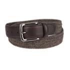 Men's Columbia Mohawk Web Stretch Belt, Size: 34, Brown Over