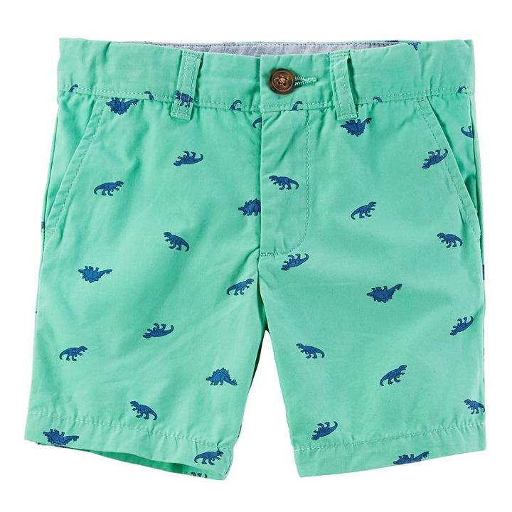 Baby Boy Carter's Canvas Print Shorts, Size: 9 Months, Ovrfl Oth