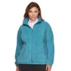 Plus Size Columbia Three Lakes Fleece Jacket, Women's, Size: 3xl, Green