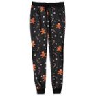 Boys 8-20 Hollywood Jeans Christmas Fleece Jogger Pants, Boy's, Size: L(14/16), Black