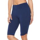 Women's Gaiam Om Pedal Pusher Yoga Shorts, Size: Xl, Lt Brown