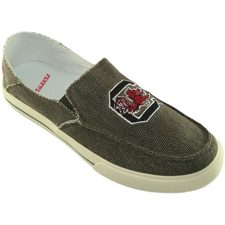 Men's South Carolina Gamecocks Drifter Slip-on Shoes, Size: 8, Brown