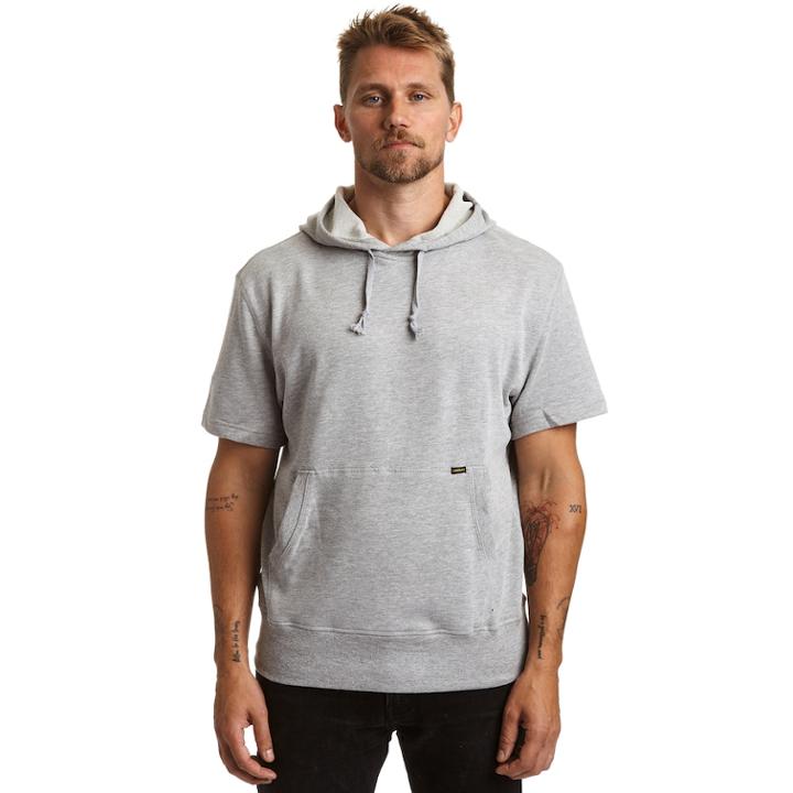 Men's Stanley Regular-fit French Terry Hoodie, Size: Xl, Grey