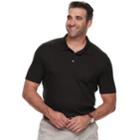 Big & Tall Croft & Barrow&reg; Classic-fit Easy-care Interlock Pocket Polo, Men's, Size: 3xl Tall, Black