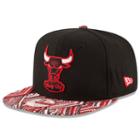 Adult New Era Chicago Bulls Tricked-trim 9fifty Snapback Cap, Men's, Multicolor