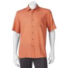 Men's Batik Bay Classic-fit Button-down Shirt, Size: Medium, Brt Red