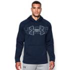 Men's Under Armour Armour Fleece Pull-over Hoodie, Size: Xl, Blue (navy)