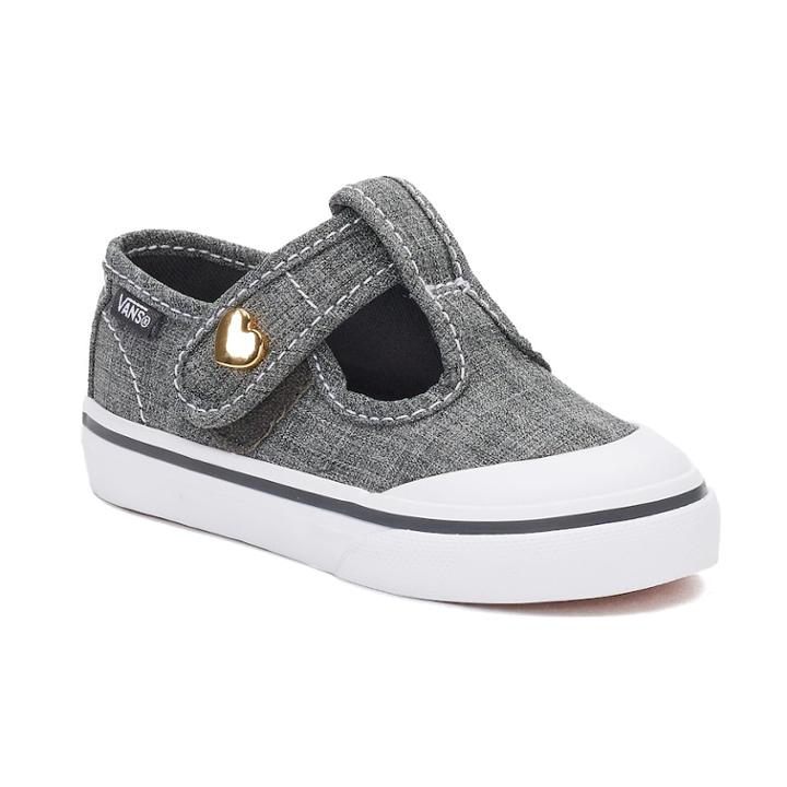 Vans Leena Toddler Girls' Shoes, Size: 8 T, Black