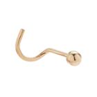 10k Gold 2mm Ball Nose Stud, Women's