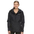 Women's Columbia Grey Skies Waterproof Jacket, Size: Xl (charcoal)