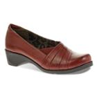 Soft Style By Hush Puppies Kambra Women's Pleated Slip-on Shoes, Size: Medium (7.5), Red