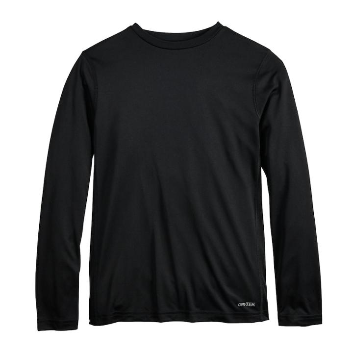 Boys 8-20 Tek Gear&reg; Dry Tek Tee, Size: Xl(18/20), Black