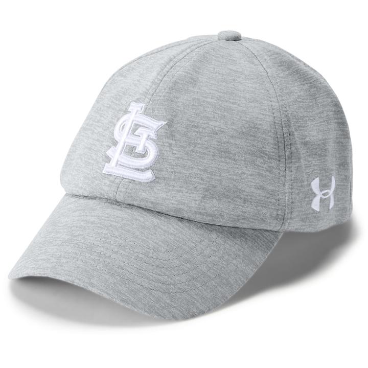 Women's Under Armour St. Louis Cardinals Renegade Adjustable Cap, Gray