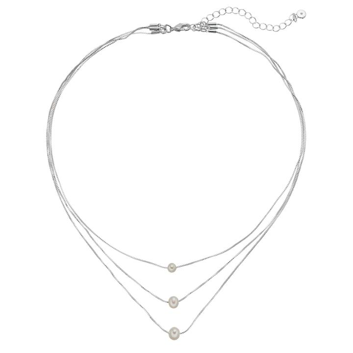 Lc Lauren Conrad Multi Strand Necklace, Women's, White
