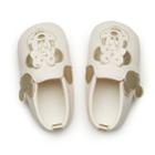 Disney's Minnie Mouse Baby Girl Crib Shoes, Size: 18-24 Month, Lt Beige