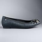 Simply Vera Vera Wang Women's Beaded Ballet Flats, Size: 8.5 Wide, Blue