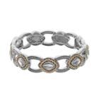 Napier Two Tone Diamond-shaped Stretch Bracelet, Women's, Gold