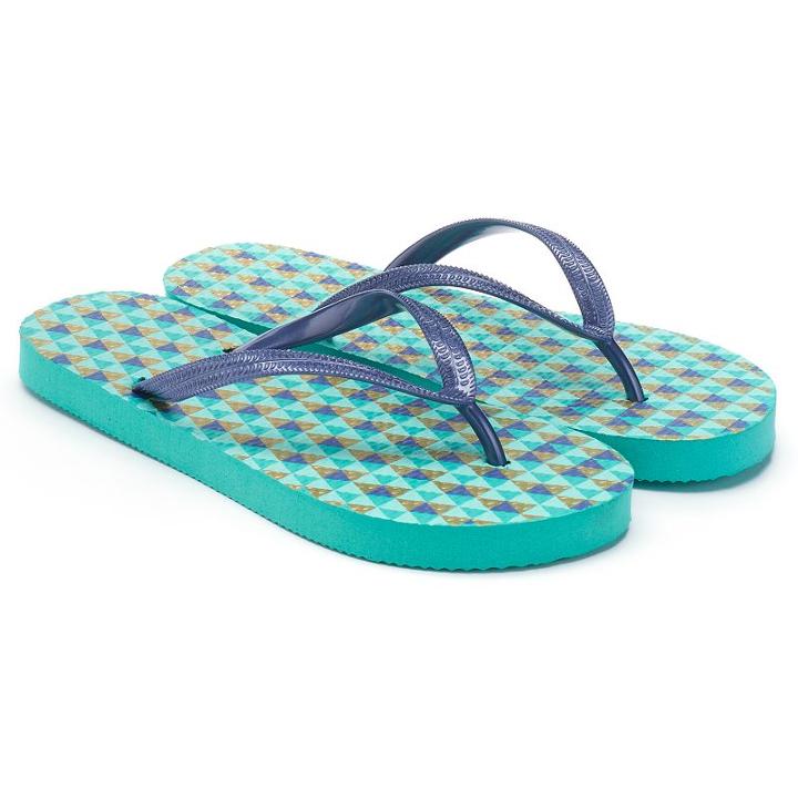 So&reg; Women's Zori Flip-flops, Size: Medium, Dark Blue