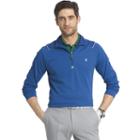 Men's Izod Classic-fit Performance Golf Quarter-zip Pullover, Size: Xxl, Med Blue