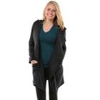 Women's Soybu Shadow Hooded Jacket, Size: Large, Black
