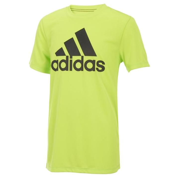 Boys 8-20 Adidas Logo Graphic Tee, Size: Medium, Brt Yellow