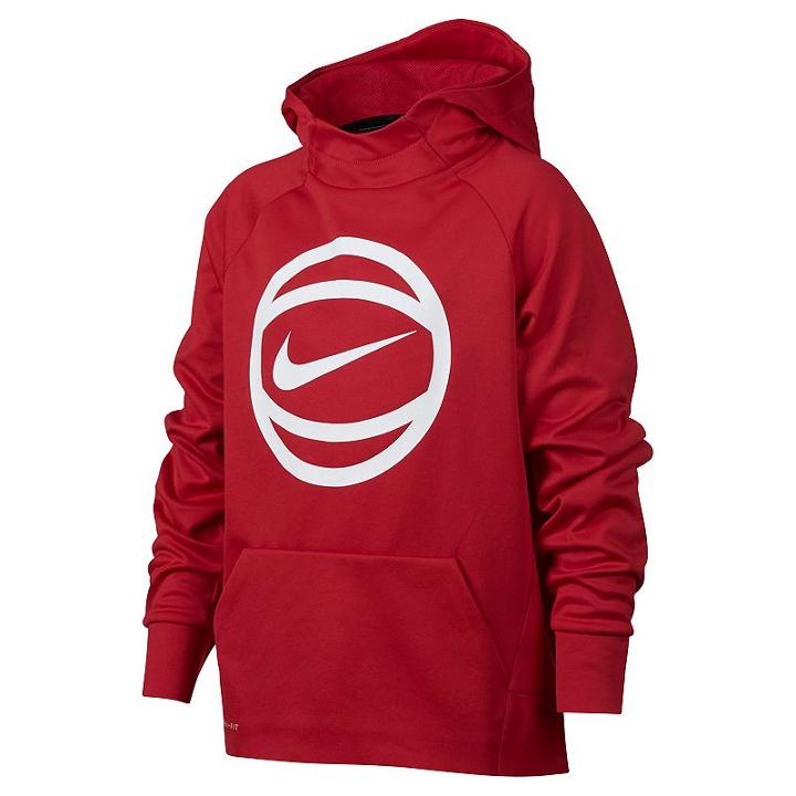 Boys 8-20 Nike Therma Basketball Hoodie, Size: Xl, Dark Pink