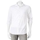 Men's Sonoma Goods For Life&trade; Modern-fit Poplin Button-down Shirt, Size: Medium, Natural