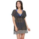 Women's Apt. 9&reg; Printed Swim Cover-up, Size: Small, Black White