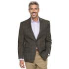 Men's Chaps Classic-fit Patterned Stretch Sport Coat, Size: 46 Long, Lt Brown
