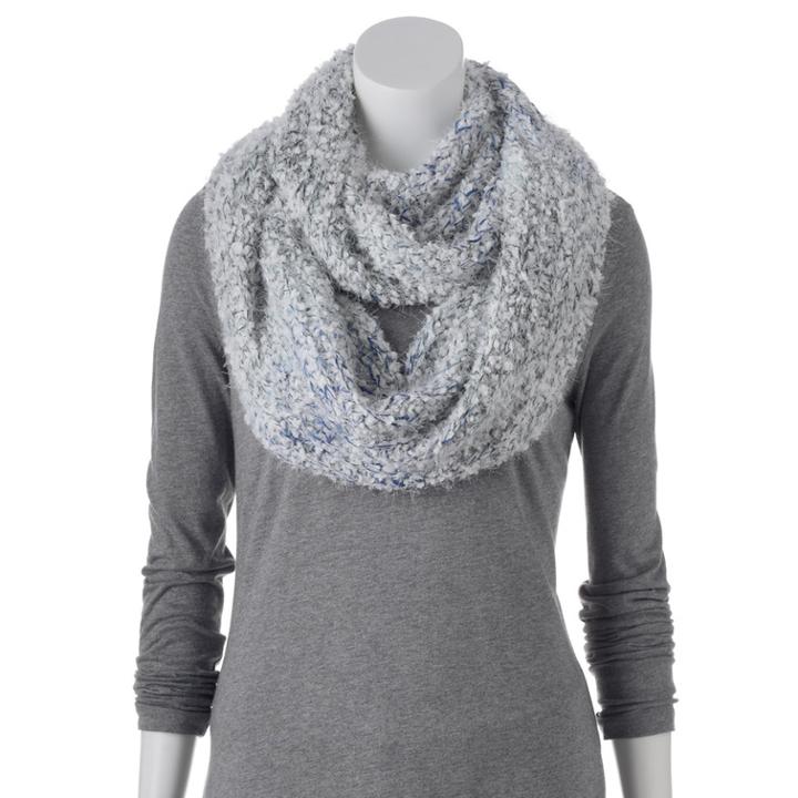 Sonoma Goods For Life&trade; Lurex Infinity Scarf, Women's, Dark Blue