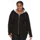 Plus Size Wild Majesty French Terry Hoodie, Women's, Size: 2xl, Oxford