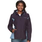 Women's Columbia Tipton Thermal Coil&reg; Hooded Jacket, Size: Xl, Drk Purple
