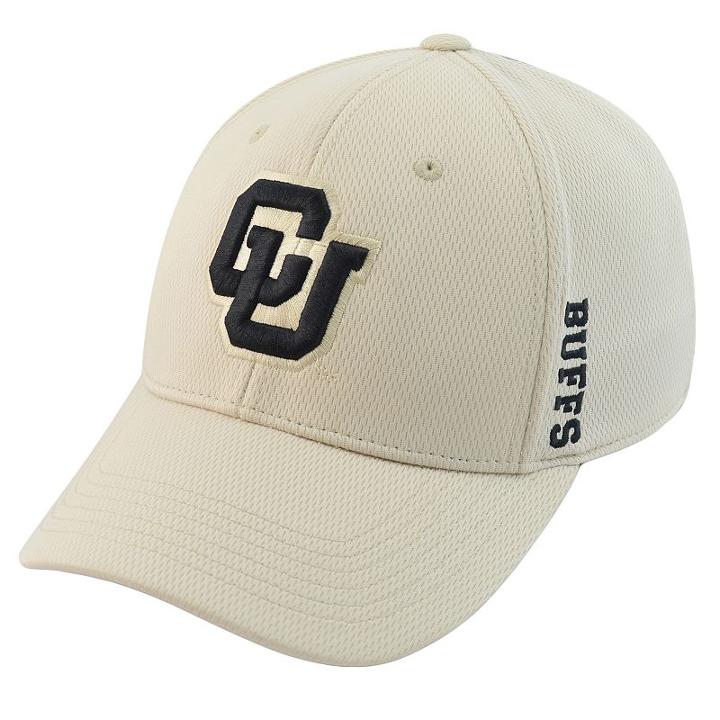 Adult Top Of The World Colorado Buffaloes Booster One-fit Cap, Gold