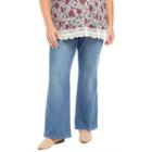 Plus Size Maternity Oh Baby By Motherhood&trade; Secret Fit Belly&trade; Faded Bootcut Jeans, Women's, Size: 2xl, Dark Blue