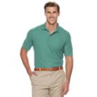 Big & Tall Croft & Barrow® Classic-fit Easy-care Pique Performance Pocket Polo, Men's, Size: 3xl Tall, Turquoise/blue (turq/aqua)