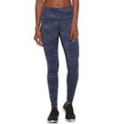 Women's Tek Gear&reg; Performance High-waisted Leggings, Size: Large, Turquoise/blue (turq/aqua)