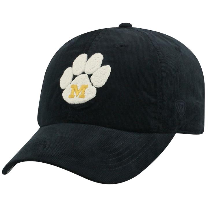 Adult Top Of The World Missouri Tigers Artifact Adjustable Cap, Men's, Black